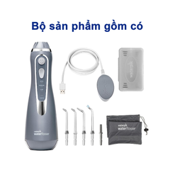 Máy Tăm Nước Cầm Tay Waterpik Cordless Advanced 2.0 - Công Nghệ PrecisionPulse, Loại Bỏ 99,9% Mảng Bám, Nhỏ Gọn Tiện Lợi