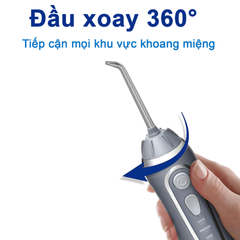 Máy Tăm Nước Cầm Tay Waterpik Cordless Advanced 2.0 - Công Nghệ PrecisionPulse, Loại Bỏ 99,9% Mảng Bám, Nhỏ Gọn Tiện Lợi
