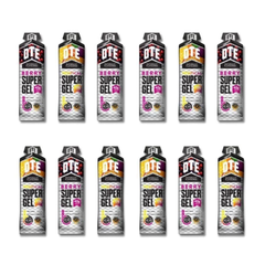 Pack 12 thanh năng lượng OTE Super Gel hương vị trái cây tự nhiên - Bổ sung năng lượng nhanh cho tập luyện và thể thao