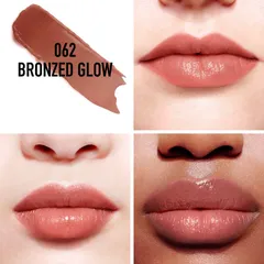 Son dưỡng Dior Addict Lip Glow 062 Bronzed Glow - Chất son mềm mịn, màu bronze tự nhiên cho đôi môi căng mọng, ẩm mịn, phong cách thời trang.