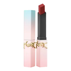 Son thỏi lì YSL The Slim Leather-Matte 1966 Rouge Libre màu đỏ gạch bản giới hạn - Son cao cấp, tôn da và thời thượng
