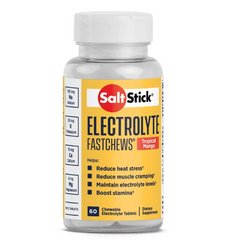 Viên nhai bổ sung điện giải SaltStick Fastchews vị dưa hấu, dừa dứa, đ&agrave;o, xo&agrave;i - Thực phẩm chức năng hỗ trợ thể thao, giảm căng thẳng nhiệt
