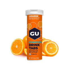 Viên Sủi Điện Giải GU Hydration Drink Tabs - Bổ Sung Điện Giải Cho Vận Động Viên, Hương Vị Cam Chanh Nhiệt Đới, Tiện Lợi Khi Tập Luyện