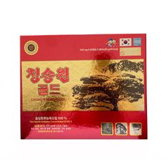 Viên Tinh Dầu Thông Đỏ Samsung Bio Pharm Cheong Song Won Gold - Hỗ Trợ Tăng Cường Sức Khỏe & Làm Đẹp Da, 180 Viên