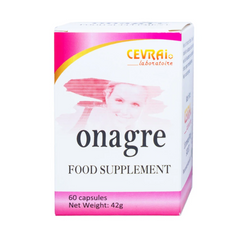 Viên uống nữ sắc Onagre Cevrai Pháp - Hỗ trợ làm đẹp da, giảm vết nhăn và khó chịu liên quan đến kinh nguyệt - 60 viên