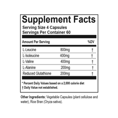 Viên uống Hammer Endurance BCAA+ 120 viên - Tăng cường sức bền, phục hồi cơ bắp, năng lượng cho người tập thể dục thể thao