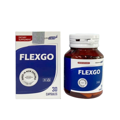 Viên Uống Hỗ Trợ Xương Khớp Flexgo - Bổ Sung Dưỡng Chất, Giảm Đau Nhức, Tăng Linh Hoạt Vận Động - Hộp 30 Viên của Alpha Laboratories