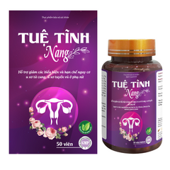 Viên uống Tuệ Tĩnh Nang 50 viên - Hỗ trợ sức khỏe phụ nữ, giảm nguy cơ u xơ tử cung, chiết xuất từ thảo mộc tự nhiên.