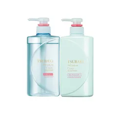 Bộ gội xả Tsubaki Premium Cool & Repair 490ml - Dầu Gội Làm Sạch Tóc Dầu, Giảm Ngứa Da Đầu, Cảm Giác Mát Lạnh