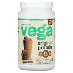 Bột Protein Thực Vật Vega Original - Hữu Cơ, Không Đường, Giàu Đạm, Hỗ Trợ Sức Khỏe, Hộp 920g Vị Chocolate & Vani