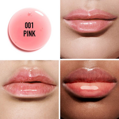 Bộ Quà Tặng Dior Lip & Cheek Pink Glow Ritual Set 3 Món - Phấn Má Hồng & Son Dưỡng Môi Hồng Nhạt Sang Trọng, Phù Hợp Mọi Dịp