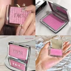 Bộ Quà Tặng Dior Lip & Cheek Pink Glow Ritual Set 3 Món - Phấn Má Hồng & Son Dưỡng Môi Hồng Nhạt Sang Trọng, Phù Hợp Mọi Dịp