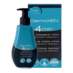Dung dịch vệ sinh nam DermoXEN 4Men - Giải pháp làm sạch hiệu quả, ngăn mùi và ngứa cho phái mạnh, 125ml