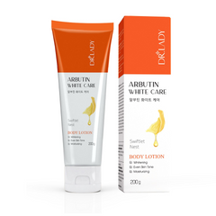 Sữa Dưỡng Thể Trắng Da Dr.Lady Arbutin White Care 200g - Cấp Ẩm, Bảo Vệ Da, Phù Hợp Mọi Loại Da