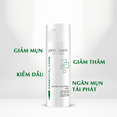 Gel Dưỡng Acne Control postQuam 150ml - Giảm Mụn và Kiểm Soát Dầu cho Da Dầu, Da Hỗn Hợp, Chuyên Dùng cho Da Mụn