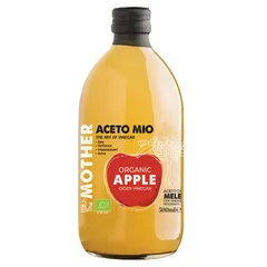 Giấm Táo Hữu Cơ Aceto Mio 500ml - Giấm Chế Biến Từ Táo Hữu Cơ, Tăng Cường Tiêu Hóa, Hỗ Trợ Giảm Cân, Pha Nước Uống, Trộn Salad