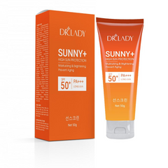 Kem Chống Nắng Dr.Lady Sunny SPF50+/PA+++ - Bảo Vệ Da Tối Ưu, Dưỡng Ẩm Mềm Mại, Chống Tia UV, 50g