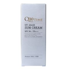 Kem Chống Nắng Sáng Da Q10 Time UV Shield SPF 50 - Dưỡng Trắng, Ngăn Ngừa Tia UV, Phù Hợp Với Da Nhạy Cảm 50ml
