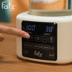 Máy Hâm Nước Pha Sữa Điện Tử FATZBABY Quick E1 FB3562BK - Đun Nước Siêu Tốc, Giữ Ấm, Khử Clo, Điều Chỉnh Nhiệt Độ Chính Xác