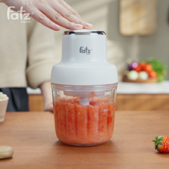 Máy xay thức ăn dặm đa năng Fatzbaby Mix 4 FB5021KB - Xay nhuyễn thực phẩm, dung tích 600ml, 8 lưỡi dao inox sắc bén cho bé an toàn
