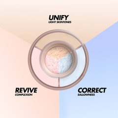 Phấn phủ bột Make Up For Ever HD Skin Twist & Light - 3in1 Giúp Da Rạng Rỡ, Kiểm Soát Dầu, Che Khuyết Điểm Tốt, Hộp 8g