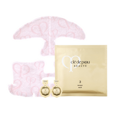 Set mặt nạ dưỡng da Cle De Peau Beaute Illuminating Concentrate - Bộ 3 Lotion, Essence và Mặt nạ cấp ẩm, phục hồi da rạng rỡ