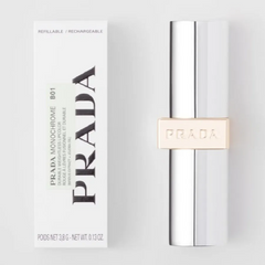 Son Prada Monochrome Hyper Matte B01 Argile - Son Lì Cao Cấp Tông Nâu Tây Sang Trọng, Thời Thượng, Chất Lì Mịn Mượt