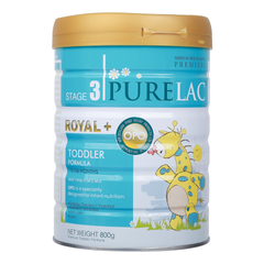 Sữa Bột Purelac Số 3 800g Cho Bé Từ 1-3 Tuổi - Công Thức Dinh Dưỡng Hỗ Trợ Phát Triển Toàn Diện Và Tăng Cường Miễn Dịch