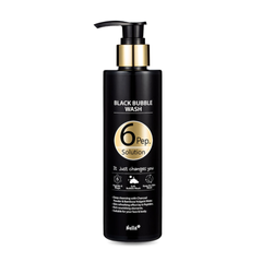 Sữa Tắm Trắng Da Nella Body Black Bubble Wash 6 Pep. Solution - Dưỡng Sạch Sâu, Làm Trắng, Cấp Ẩm Da Mềm Mại 245ml