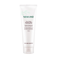 Gel Tẩy Da Chết NewLand Pure Magic - Giúp Sạch Bã Nhờn, Da Mịn Màng, Tươi Sáng - Dùng Cho Mọi Loại Da, Tiện Dụng 180ml