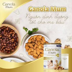 Thực phẩm dinh dưỡng Ganola Mum cho mẹ bầu - Bổ sung dưỡng chất, tăng cường sức khỏe và chất lượng sữa mẹ, hương vị thơm ngon, dễ uống.