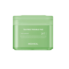 Toner Pad Mediheal Teatree Trouble Pad - Miếng Dưỡng Da Chăm Sóc Da Nhạy Cảm, Hỗ Trợ Làm Dịu Da Mụn, Giải Pháp Cho Làn Da Thoáng Mát