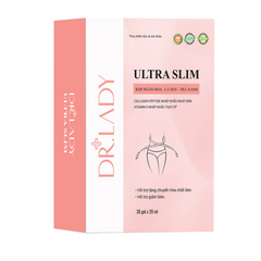 Ultra Slim Dr.Lady - Nước Hỗ Trợ Giảm Cân Dễ Uống, Tăng Chuyển Hóa Chất Béo, 30 Gói x 20ml - Sản Phẩm Dinh Dưỡng Cho Người Thừa Cân
