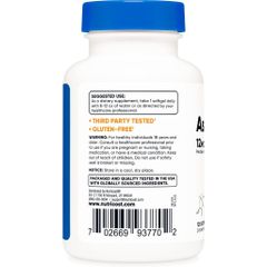 Viên uống chống oxy hóa NutriCost Astaxanthin 12mg - Hỗ trợ đẹp da, bảo vệ tim mạch và thị lực, hộp 60 viên