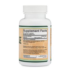 Viên uống hỗ trợ tim mạch Double Wood Nattokinase 4000FU 200mg - Bổ sung enzyme Natto, hỗ trợ tuần hoàn máu hiệu quả