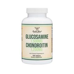 Viên uống hỗ trợ sức khỏe xương khớp Double Wood Glucosamine 1500mg - Bổ sung linh hoạt và bảo vệ sụn khớp cho người cao tuổi, vận động viên