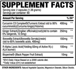 Viên Uống Hỗ Trợ Tăng Cường Miễn Dịch Revive Turmeric+ 120 Viên - Bổ Sung Curcumin Từ Nghệ Mỹ, Hỗ Trợ Chống Oxy Hóa và Viêm