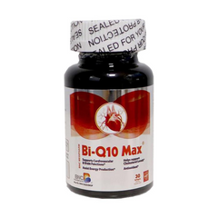Viên uống hỗ trợ tim mạch Bi-Q10 Max - Tăng cường sức khỏe tim mạch, giảm mỡ máu và hỗ trợ chống oxy hóa - 30 viên