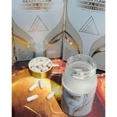 Viên uống Deazaflavin Plus 1000mg - Hỗ trợ trẻ hóa da, chống lão hóa, duy trì sức khỏe và vẻ đẹp thanh xuân cho phụ nữ.