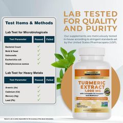Viên uống tinh chất nghệ Nature's Lab Turmeric Curcumin C3 1000mg - Hỗ trợ tiêu hóa, kháng viêm, tăng sức đề kháng, chống oxy hóa, đẹp da.