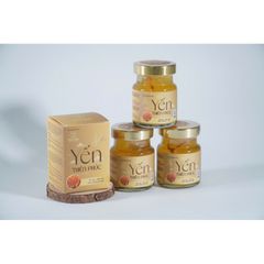 Yến Hũ Chưng Sẵn Thiên Phúc - Yến Sào Cao Cấp Kết Hợp Nhân Sâm & Đông Trùng Hạ Thảo, Bồi Bổ Sức Khỏe Gia Đình 70ml