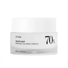 Kem Dưỡng Da Mụn Anua Heartleaf Intense Calming Cream 50ml - Hỗ Trợ Làm Dịu, Phục Hồi Da Mụn, Chống Viêm Hiệu Quả, Lành Tính