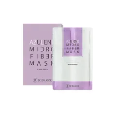 Mặt Nạ Vải Vi Sợi Be’Balance Azulene 3in1 - Làm Dịu, Cấp Ẩm Cho Da Nhạy Cảm, Kháng Viêm, Hộp 10 Miếng