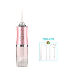 Máy tăm nước cầm tay SeaSy A8 Pro - 3 chế độ làm sạch và đầu tăm xoay 360 độ, giúp chăm sóc răng miệng hiệu quả, tiện lợi mang theo.