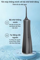 Máy Tăm Nước Cầm Tay SeaSy SS37 - Công Nghệ Sóng Âm, 4 Chế Độ, 350ml, Đầu Tăm Chuyên Dụng Cho Chăm Sóc Răng Miệng Gia Đình