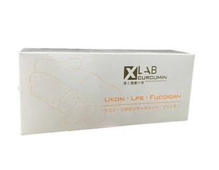 Nước Uống Nghệ Nano Xlab Curcumin Ukon LPS Fucoidan Nhật Bản - Hỗ Trợ Tiêu Hóa, Tăng Cường Miễn Dịch, Làm Đẹp Da 30 Ống 20ml