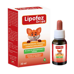 Sắt Hữu Cơ Nhỏ Giọt Cho Bé Amin Lipofez 30ml - Bổ Máu Tiện Dụng, Dễ Hấp Thu, Hỗ Trợ Phát Triển Trẻ Nhỏ