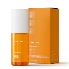 Serum Dưỡng Sáng Da Theramid Tetramid C.E.F - 20% Vitamin C, Chống Lão Hóa, Làm Mờ Thâm Nám, Phục Hồi Da Rạng Rỡ 30ml