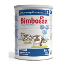 Sữa bột Bimbosan Stage 2 cho trẻ 6-12 tháng - Sữa công thức Thụy Sĩ, hỗ trợ tiêu hóa và phát triển khỏe mạnh, lon 400g/900g