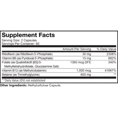 Viên uống Codeage B Complex Mỹ - Hỗ trợ trí não, cải thiện trí nhớ, giảm căng thẳng - Vitamin B Complex 120 viên